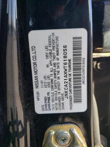 Photo 10 from auction – 1998 INFINITI UK with VIN JNKCA21AXWT618056