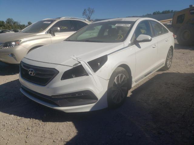 Photo 2 from auction – 2016 HYUNDAI SONATA SPO with VIN 5NPE34AF3GH284406