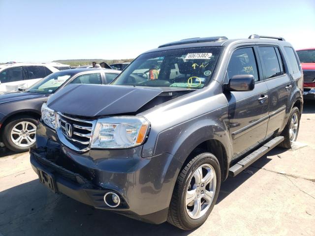 Фото 2 с аукциона – 2012 HONDA PILOT EXL с VIN 5FNYF3H59CB015539