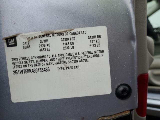 Photo 10 from auction – 2006 CHEVROLET IMPALA LT with VIN 2G1WT58K469133436
