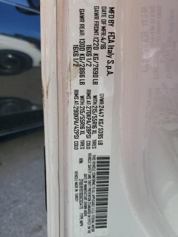 Photo 10 from auction – 2016 RAM PROMASTER with VIN ZFBERFBT8G6C63470