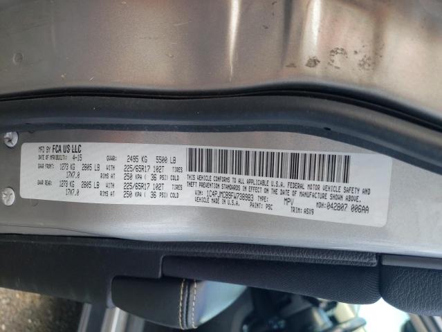 Photo 10 from auction – 2015 JEEP CHEROKEE L with VIN 1C4PJMCB9FW738983