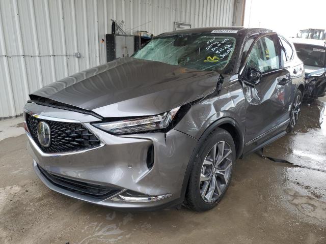 Photo 2 from auction – 2022 ACURA MDX TECHNO with VIN 5J8YD9H41NL010773