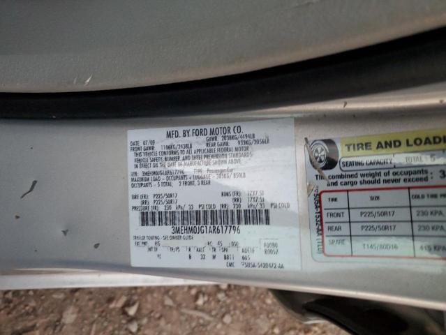 Photo 10 from auction – 2010 MERCURY MILAN PREM with VIN 3MEHM0JG1AR617796