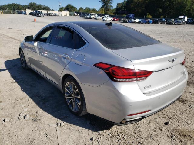 Photo 3 from auction – 2017 GENESIS G80 BASE with VIN KMHGN4JE3HU191558