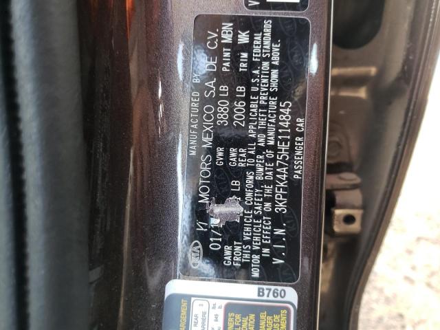 Photo 10 from auction – 2017 KIA FORTE LX with VIN 3KPFK4A75HE114845