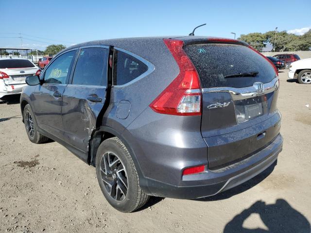 Photo 3 from auction – 2016 HONDA CR-V SE with VIN 5J6RM3H48GL025025