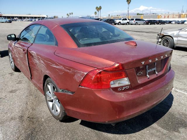 Photo 3 from auction – 2011 VOLVO C70 T5 with VIN YV1672MC9BJ108629