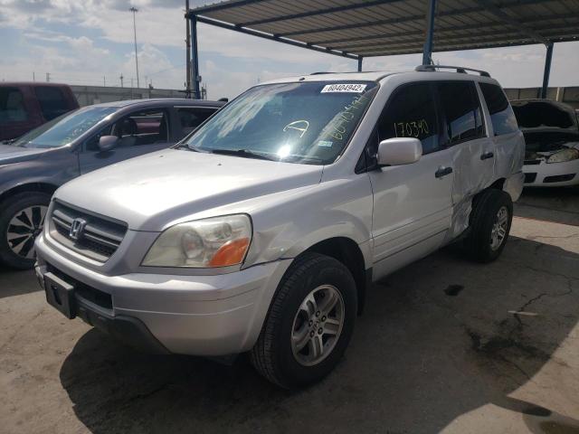 Photo 2 from auction – 2005 HONDA PILOT EXL with VIN 2HKYF18635H513673