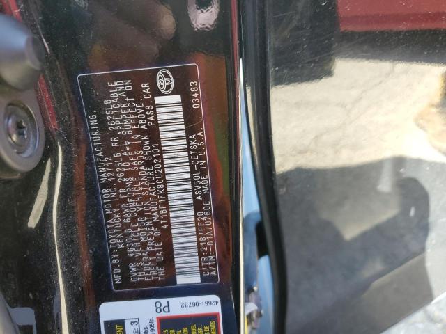 Photo 10 from auction – 2012 TOYOTA CAMRY with VIN 4T1BF1FK8CU202101