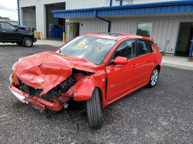 Photo 2 from auction – 2008 MAZDA 3 HATCHBAC with VIN JM1BK343381822127