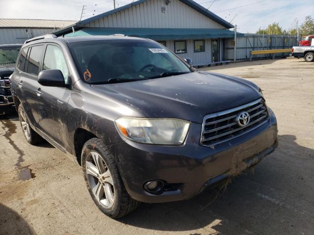 TOYOTA HIGHLANDER 2008 with VIN JTEES43A282099265 - Photo from auction