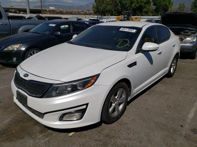 Photo 2 from auction – 2015 KIA OPTIMA LX with VIN 5XXGM4A70FG380292