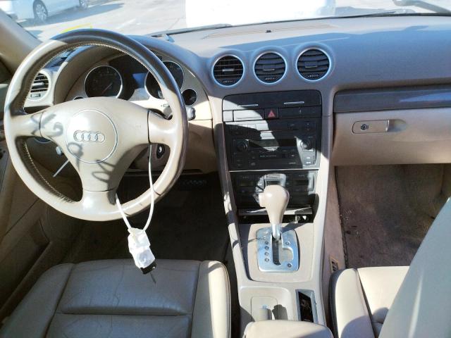 Photo 9 from auction – 2004 AUDI A4 1.8 CAB with VIN WAUAC48H74K004292
