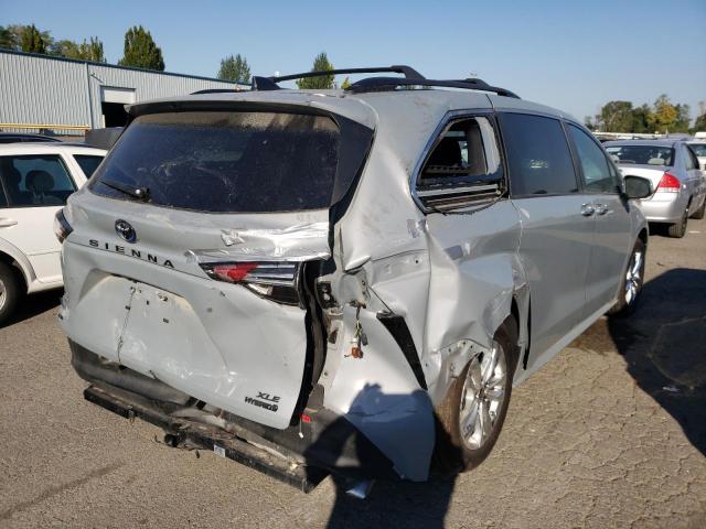 Photo 4 from auction – 2022 TOYOTA SIENNA XLE with VIN 5TDASKFC6NS053527