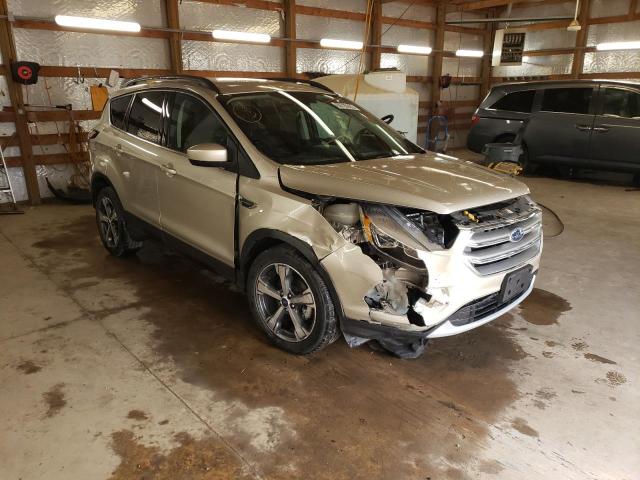 FORD ESCAPE SE 2017 with VIN 1FMCU0GD3HUC45384 - Photo from auction