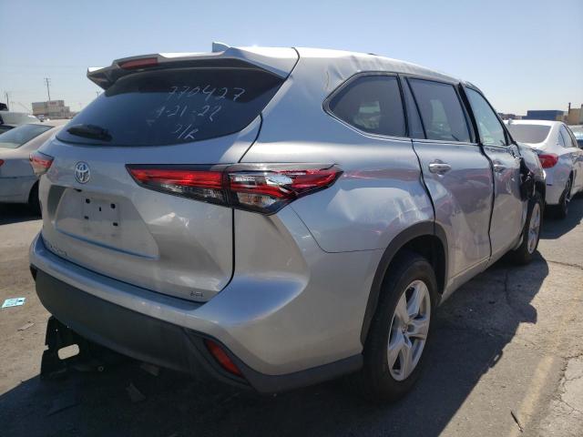 Photo 4 from auction – 2020 TOYOTA HIGHLANDER with VIN 5TDZZRAH0LS510338