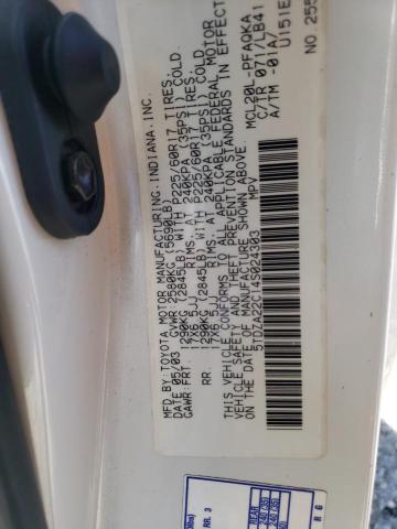 Photo 10 from auction – 2004 TOYOTA SIENNA XLE with VIN 5TDZA22C14S024303