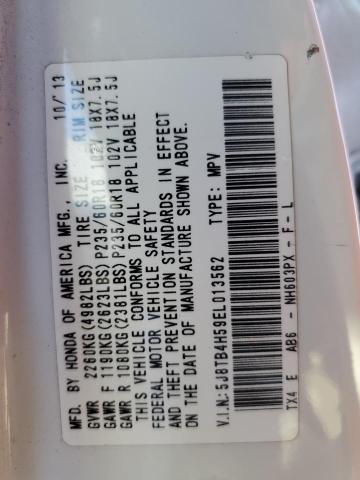 Photo 10 from auction – 2014 ACURA RDX TECHNO with VIN 5J8TB4H59EL013562