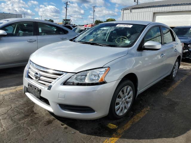 Photo 2 from auction – 2014 NISSAN SENTRA S with VIN 3N1AB7AP8EY291320