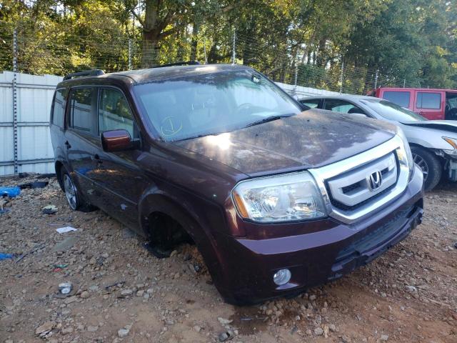 HONDA PILOT EXL 2011 with VIN 5FNYF3H54BB012336 - Photo from auction