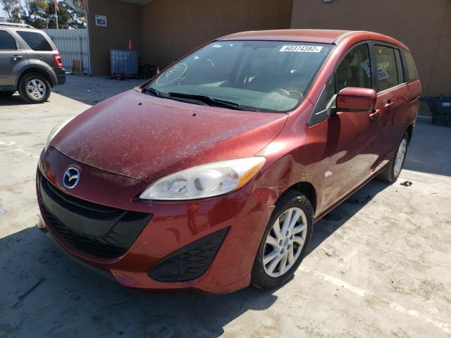 Photo 2 from auction – 2012 MAZDA 5 with VIN JM1CW2BL3C0109040