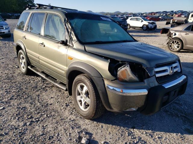 HONDA PILOT EXL 2007 with VIN 5FNYF18737B020733 - Photo from auction