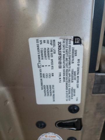 Photo 10 from auction – 2005 CHEVROLET EQUINOX LT with VIN 2CNDL63F756105138