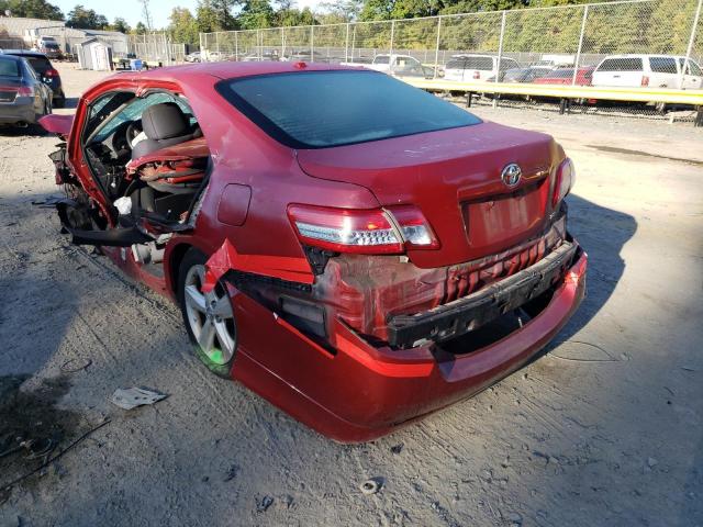 Photo 3 from auction – 2010 TOYOTA CAMRY BASE with VIN 4T1BF3EKXAU043396