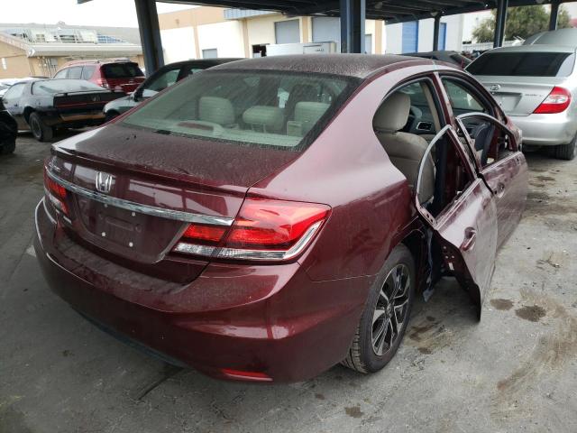 Photo 4 from auction – 2013 HONDA CIVIC EX with VIN 19XFB2F81DE246548