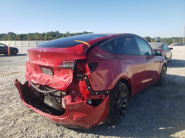 Photo 4 from auction – 2022 TESLA MODEL Y with VIN 7SAYGDEF6NF372778