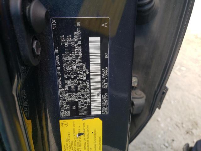 Photo 10 from auction – 2008 LEXUS RX 350 with VIN 2T2HK31U18C084973