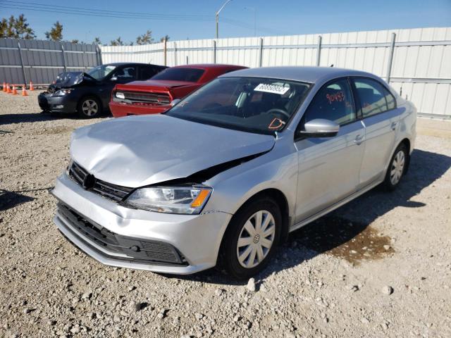Photo 2 from auction – 2015 VOLKSWAGEN JETTA BASE with VIN 3VW2K7AJ1FM342658