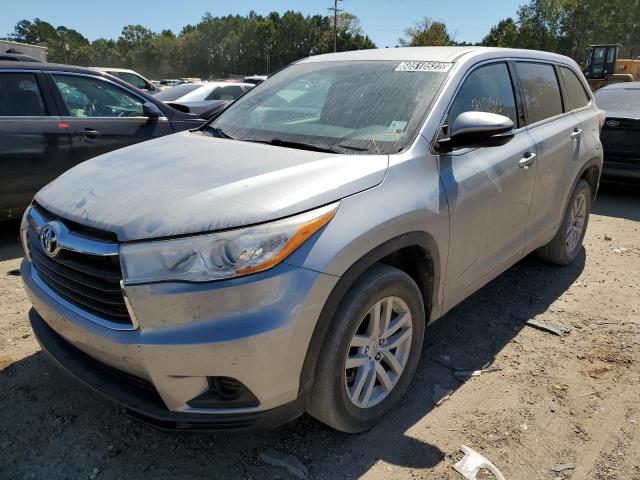 Photo 2 from auction – 2014 TOYOTA HIGHLANDER with VIN 5TDZARFH7ES005545