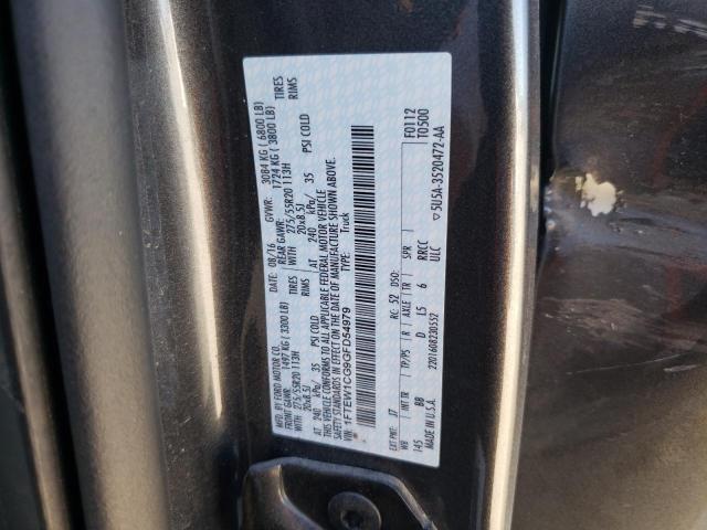 Photo 10 from auction – 2016 FORD F150 SUPER with VIN 1FTEW1CG9GFD54979
