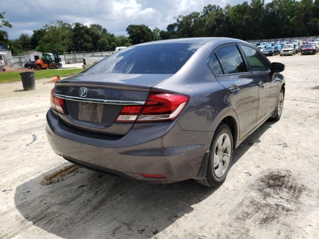 Photo 4 from auction – 2014 HONDA CIVIC LX with VIN 19XFB2E54EE049317