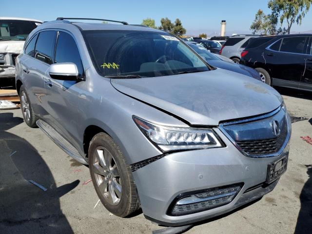 ACURA MDX ADVANC 2014 with VIN 5FRYD4H8XEB036925 - Photo from auction