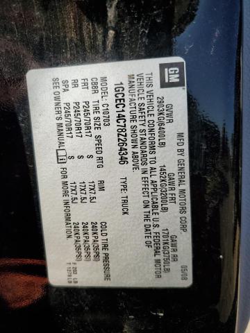 Photo 10 from auction – 2008 CHEVROLET SILVERADO with VIN 1GCEC14C78Z264346