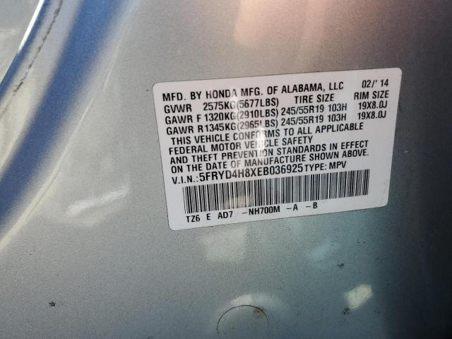 Photo 10 from auction – 2014 ACURA MDX ADVANC with VIN 5FRYD4H8XEB036925
