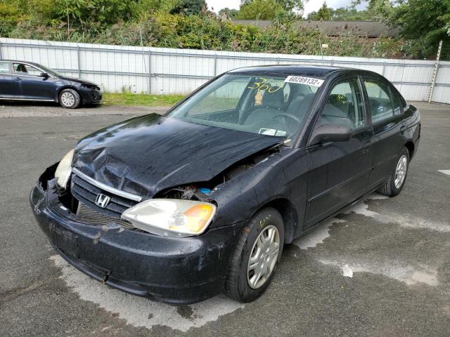 Photo 2 from auction – 2002 HONDA CIVIC LX with VIN 2HGES16592H511683