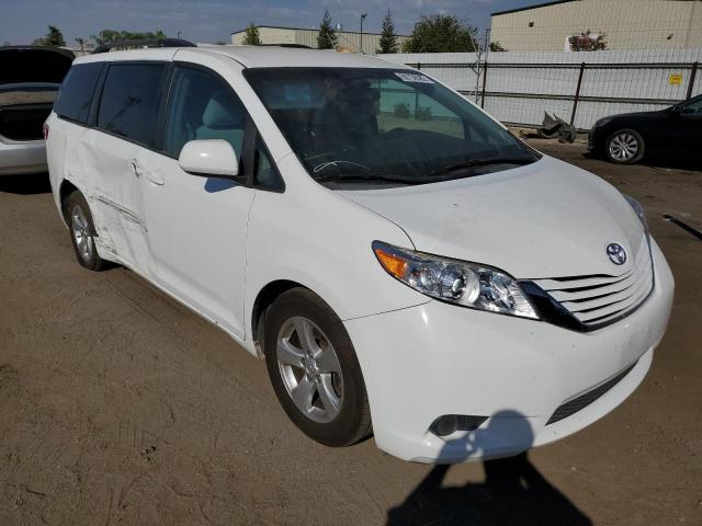 TOYOTA SIENNA LE 2016 with VIN 5TDKK3DCXGS718848 - Photo from auction