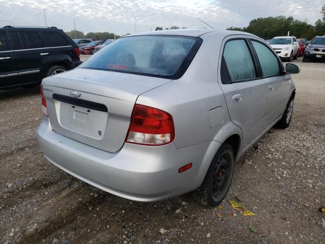 Photo 4 from auction – 2006 CHEVROLET AVEO BASE with VIN KL1TD566X6B540227
