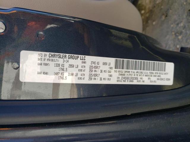 Photo 10 from auction – 2014 DODGE GRAND CARA with VIN 2C4RDGBG1ER323856