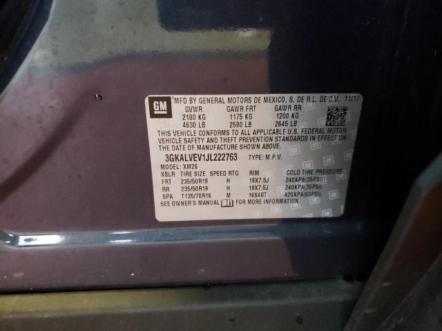 Photo 10 from auction – 2018 GMC TERRAIN SL with VIN 3GKALVEV1JL222763
