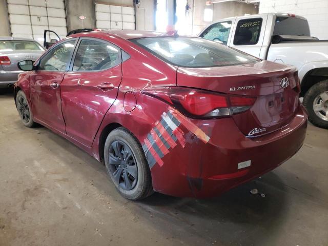 Photo 3 from auction – 2016 HYUNDAI ELANTRA SE with VIN 5NPDH4AE7GH764324