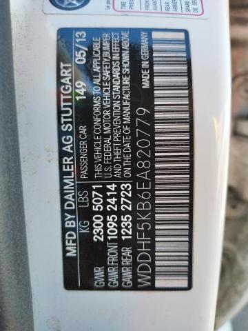 Photo 10 from auction – 2014 MERCEDES-BENZ E 350 with VIN WDDHF5KB6EA820779