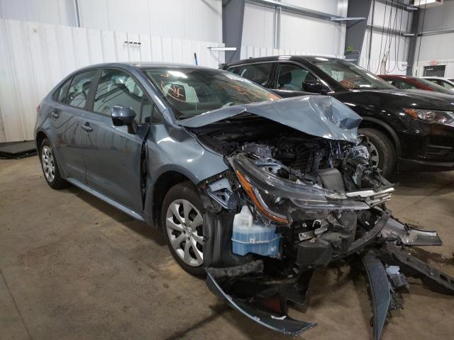 TOYOTA COROLLA LE 2021 with VIN 5YFEPMAE2MP269146 - Photo from auction
