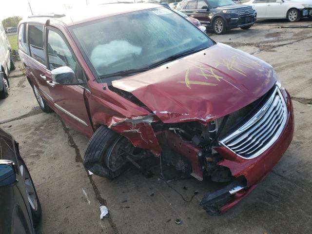 CHRYSLER TOWN & COU 2014 with VIN 2C4RC1GG6ER466973 - Photo from auction