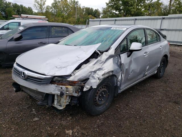 Photo 2 from auction – 2012 HONDA CIVIC LX with VIN 19XFB2F50CE010557