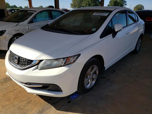Photo 2 from auction – 2014 HONDA CIVIC LX with VIN 19XFB2F59EE013914